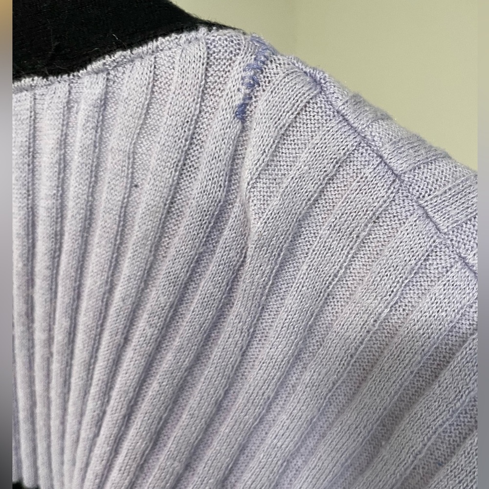 Le Superbe Colorblock Ribbed Midi Cardigan - Picture 11 of 12